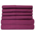 hot selling 4pcs twin/full/queen/king size bed sheet set
